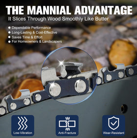 5/32 inch round files and flat file from Mannial kit for sharpening.