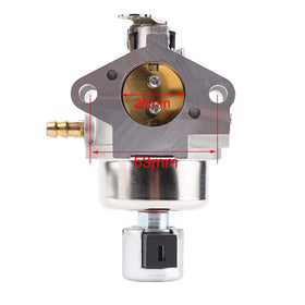 Mannial carburetor assembly view highlights mounting points for quick reference