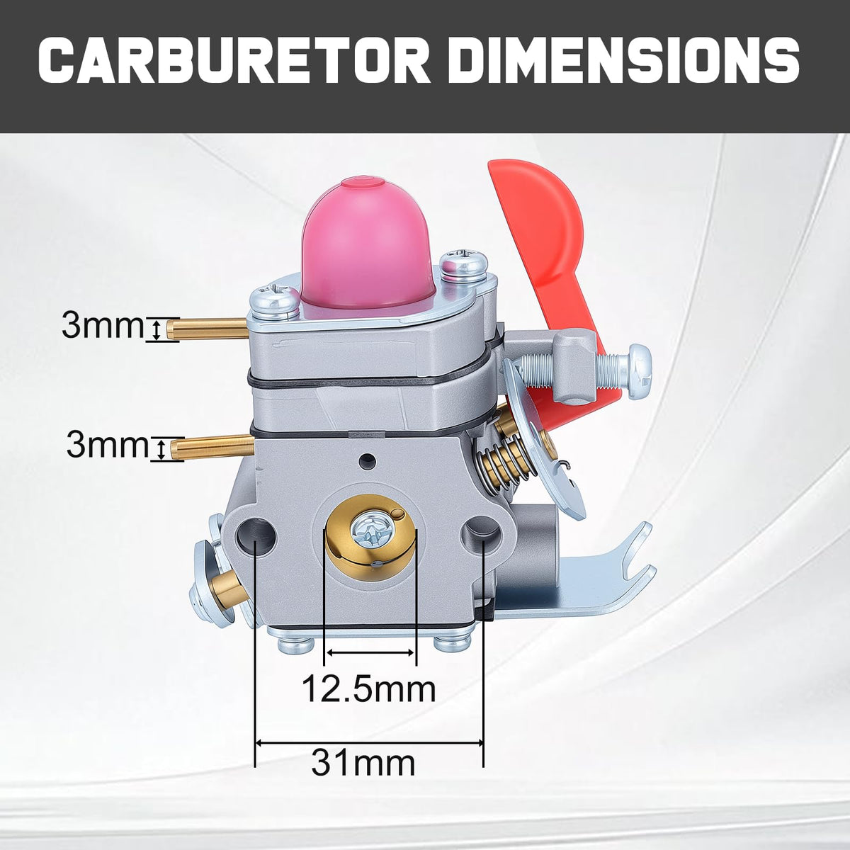 Mannial Craftsman 358791010-compatible carburetor supports easy installation
