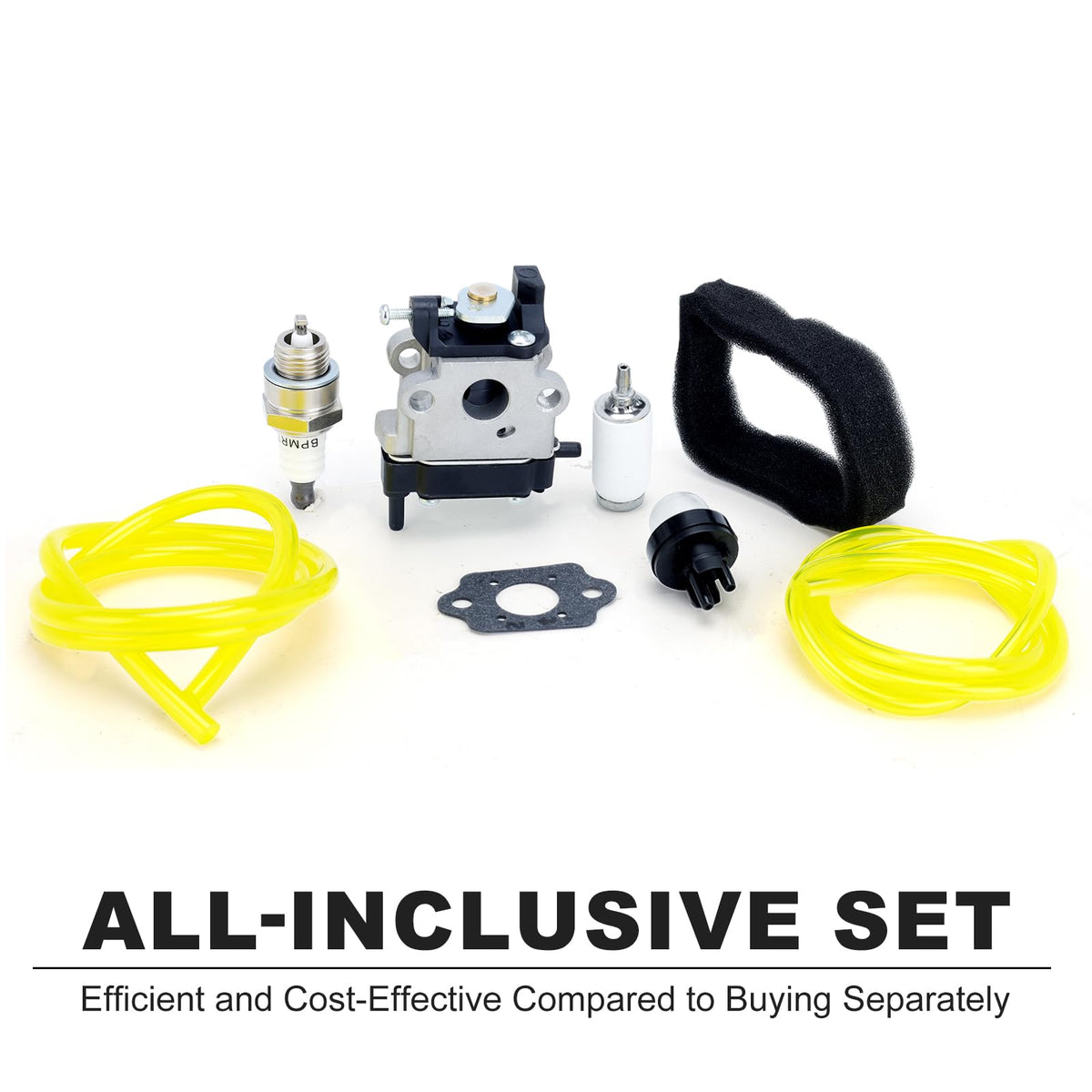 Mannial fuel lines for Toro kit ensures proper fuel supply