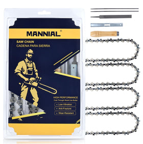 Mannial GTA26 4-inch chain pack shown for GTA 26 cutting tasks.