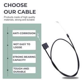 Mannial Husqvarna 62522 SH cable for dependable mowing performance
