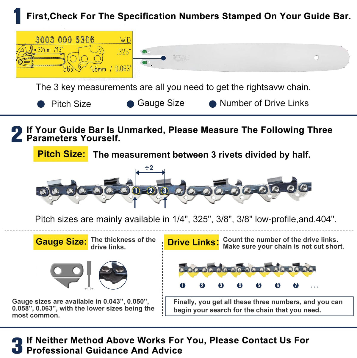 Mannial professional-grade chain increases cutting efficiency and stability