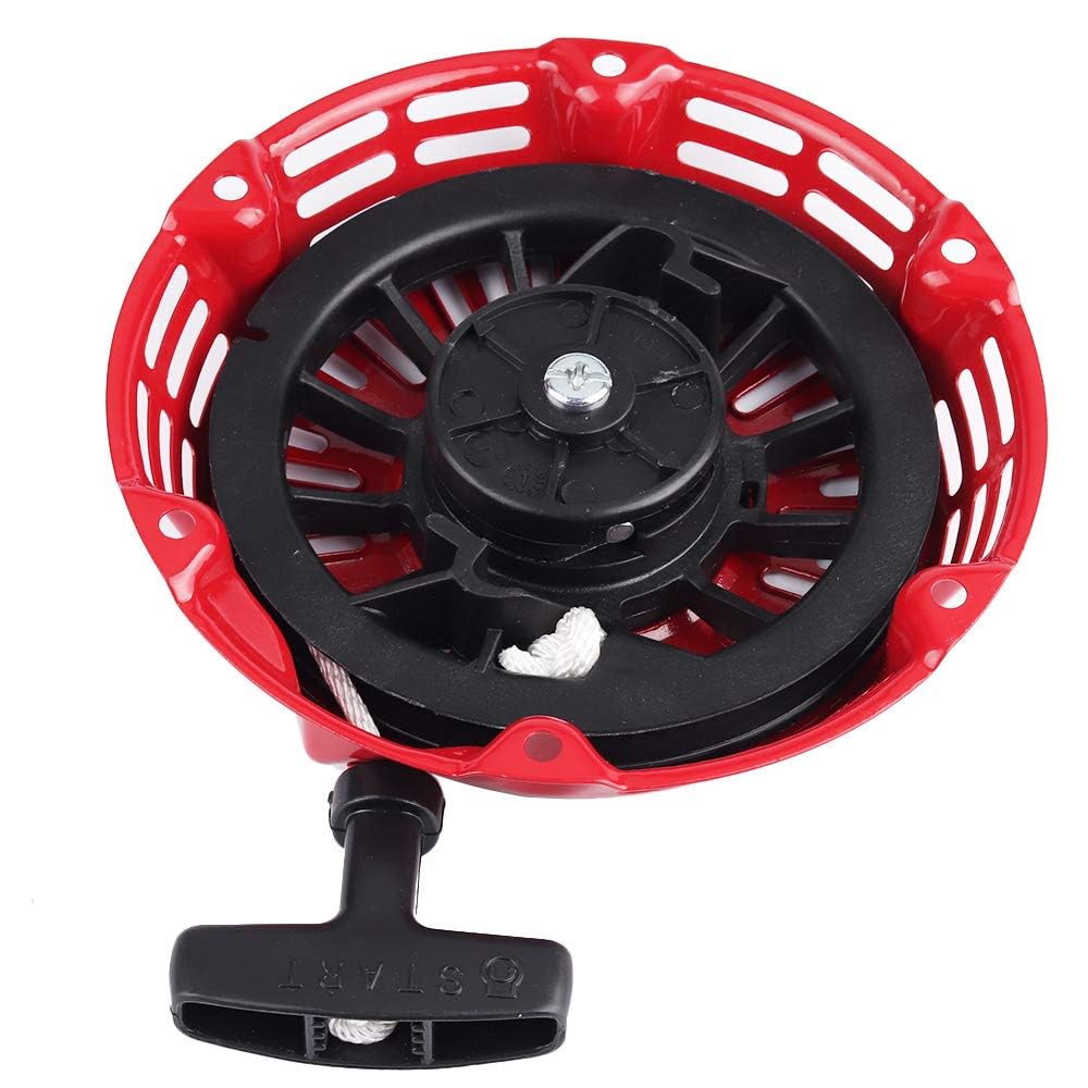 Mannial replacement recoil pull starter for Honda engines.