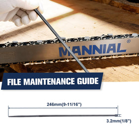 Mannial WA0142 .043 gauge for durable cutting performance.