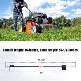 Mannial zone control cable ends with Z Bend close-up for secure throttle linkage.