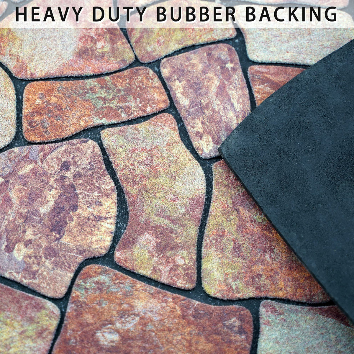 MANO heavy-duty doormat withstands wind and weather for porch or entry.