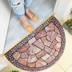 MANO versatile indoor-outdoor mat suits entrances and garage doors.