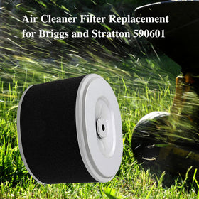 Manostia foam pre-cleaner wrap enhances initial filtration before the main element.