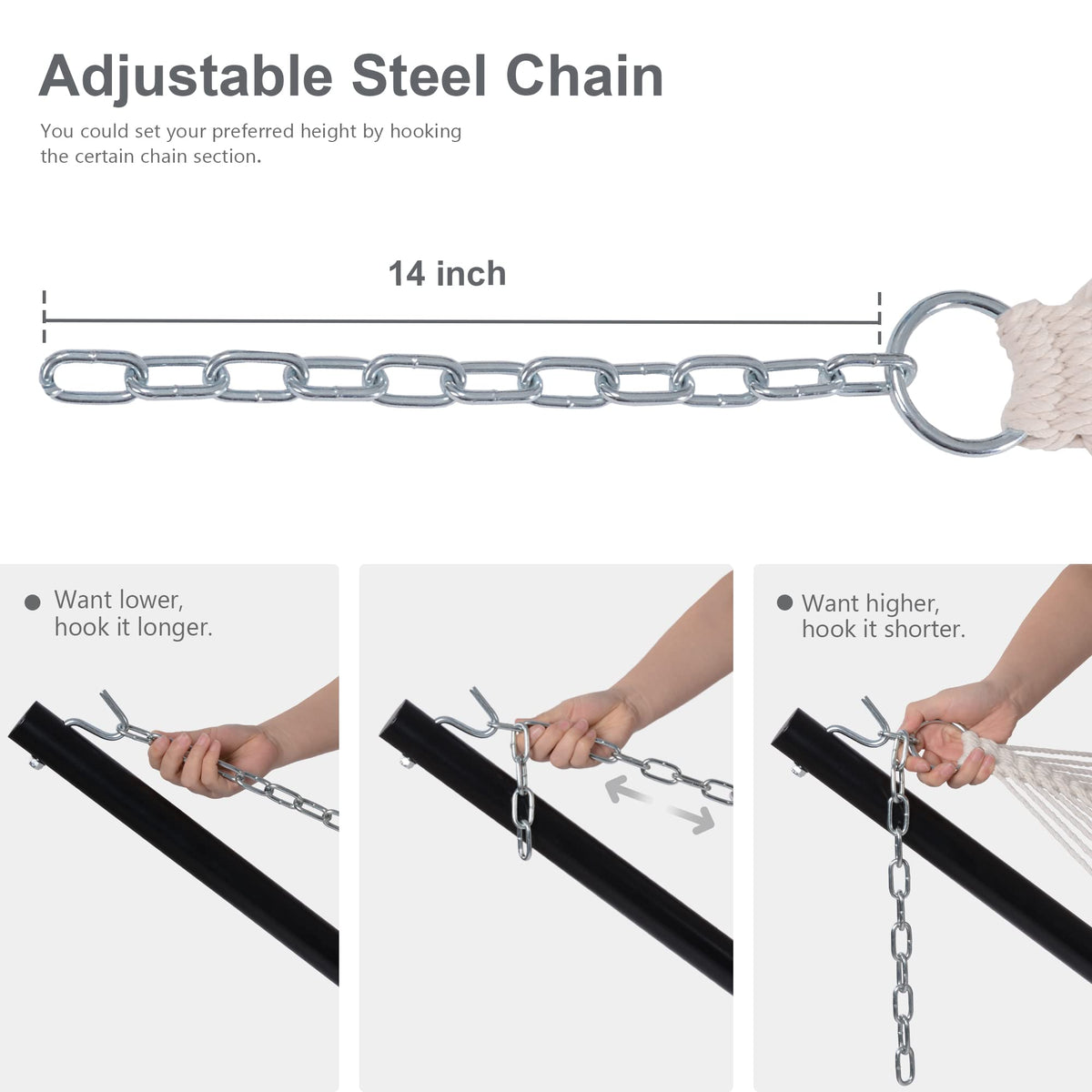 Mansion Home safety rope system helps prevent tilting during use