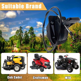 MANUTEX garden tractor throttle cable fit supports reliable garden maintenance.