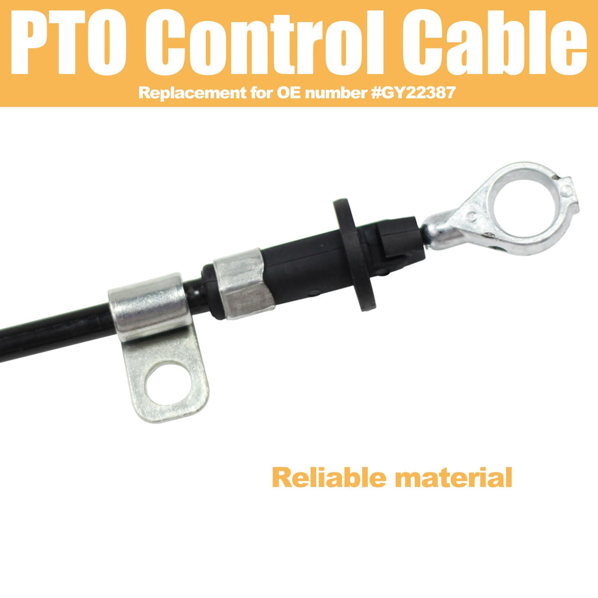 MANUTEX Deere E100 control cable ensures consistent deck control.