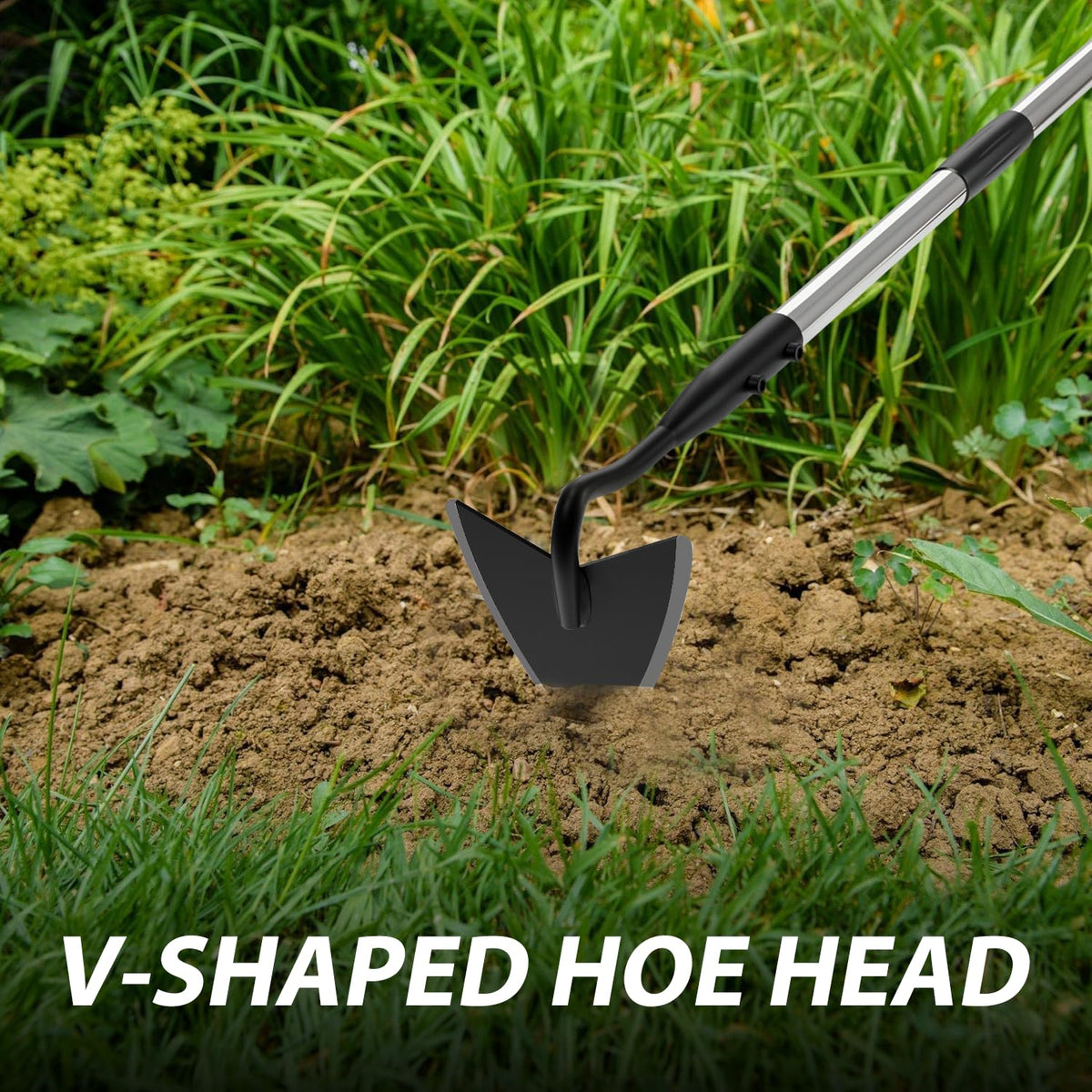 MANXRKUI Warren Hoe versatile tool for weeding, trenching, cultivation