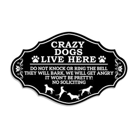 Maoerzai durable acrylic No Soliciting sign resists fading in outdoor use.