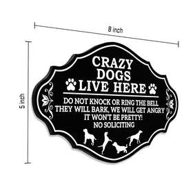 Maoerzai indoor-outdoor front door sign suitable for porch or entryway.
