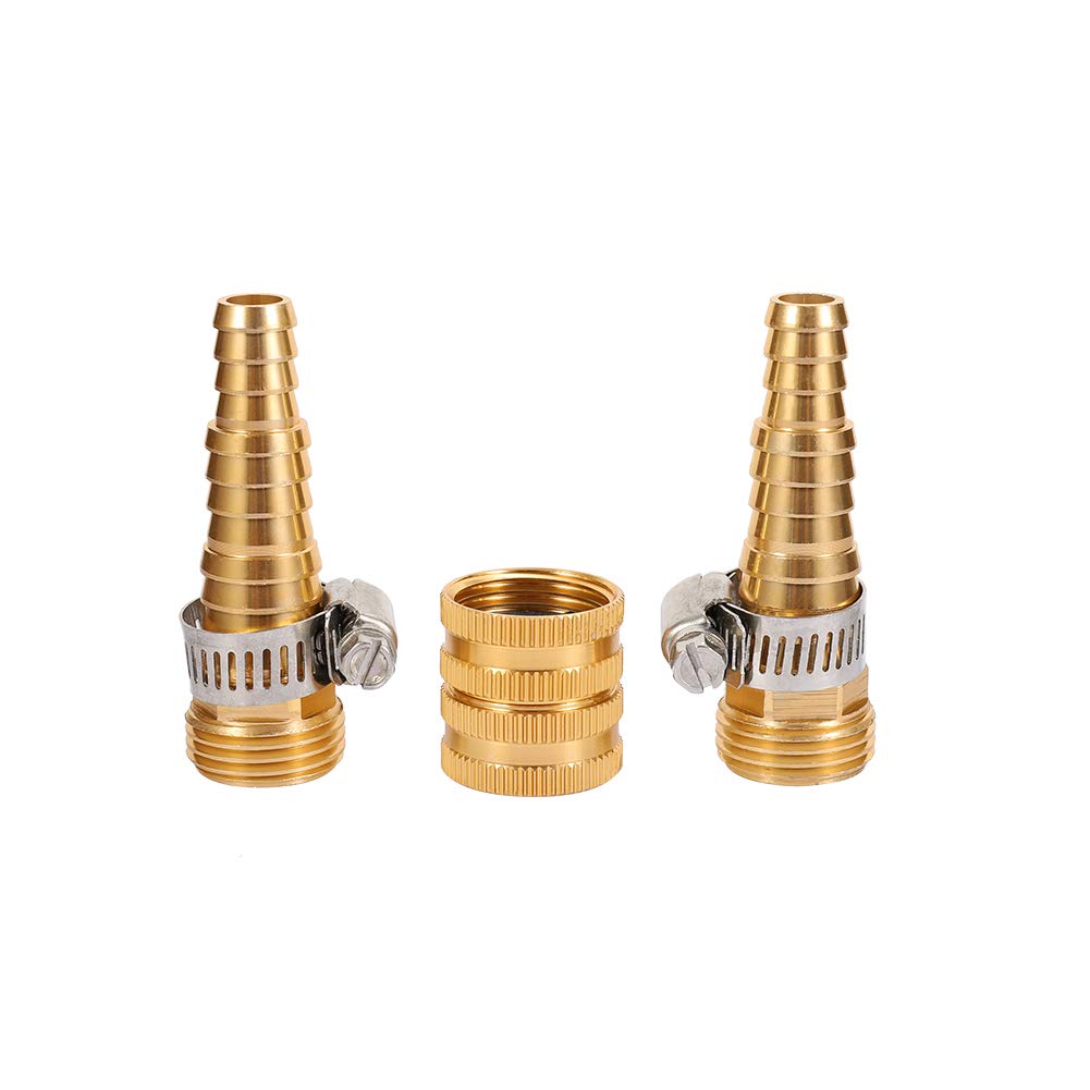Maofa metal garden hose repair connector end kit enables quick on-site fixes for leaks.