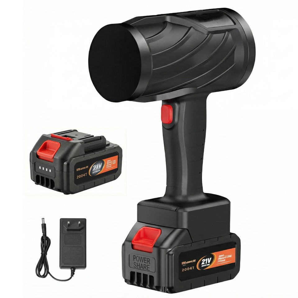 MAOGOOR cordless leaf blower in lightweight design for quick lawn cleanup.