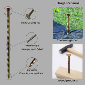 MAOMBO paver edging stake ideal for bricks and weed barrier setups.