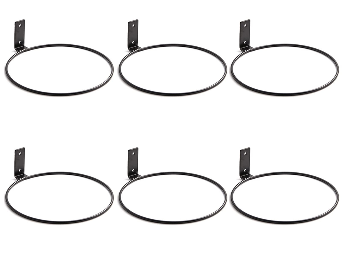 Maosen plant holder ring 8-inch wall mount displaying a space-saving potted plant