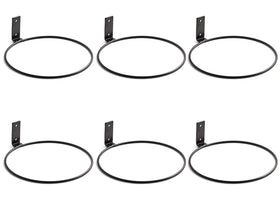 Maosen plant holder ring 8-inch wall mount displaying a space-saving potted plant