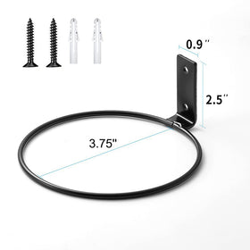 Maosen six-pack plant ring hangers keeping spaces organized and stylish.