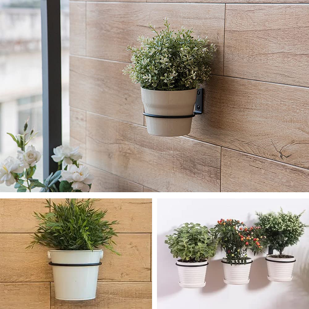 Maosen plant holder ring 6inch supports mid-size pots for flexible indoor display.
