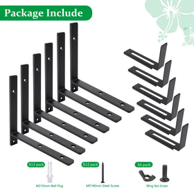 Indoor or outdoor placement options under windows and railings