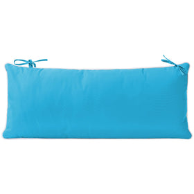 Maphissus 36-inch hammock pillow with ties enhances outdoor lounging.