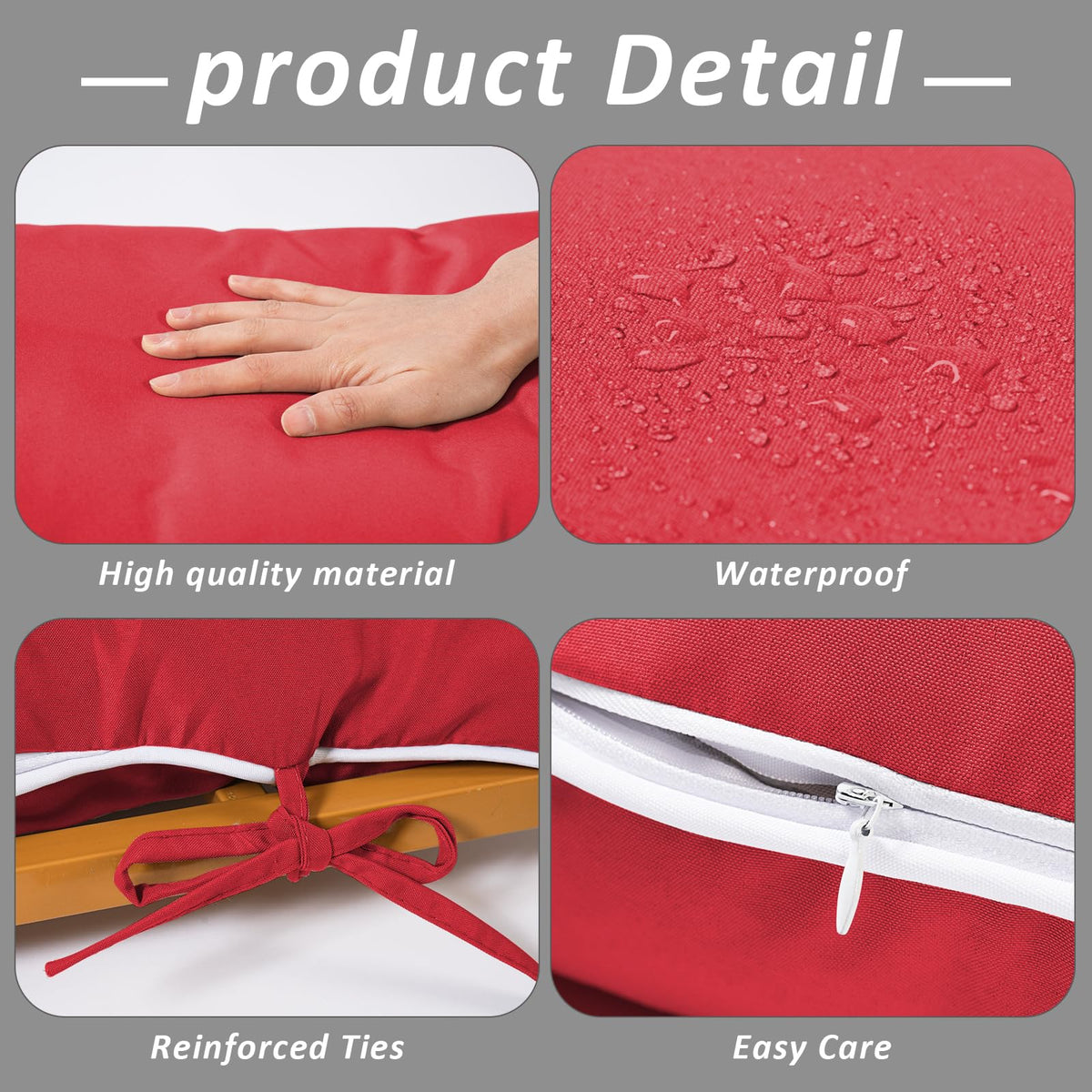 Maphissus breathable outdoor hammock cushion enhances relaxation.
