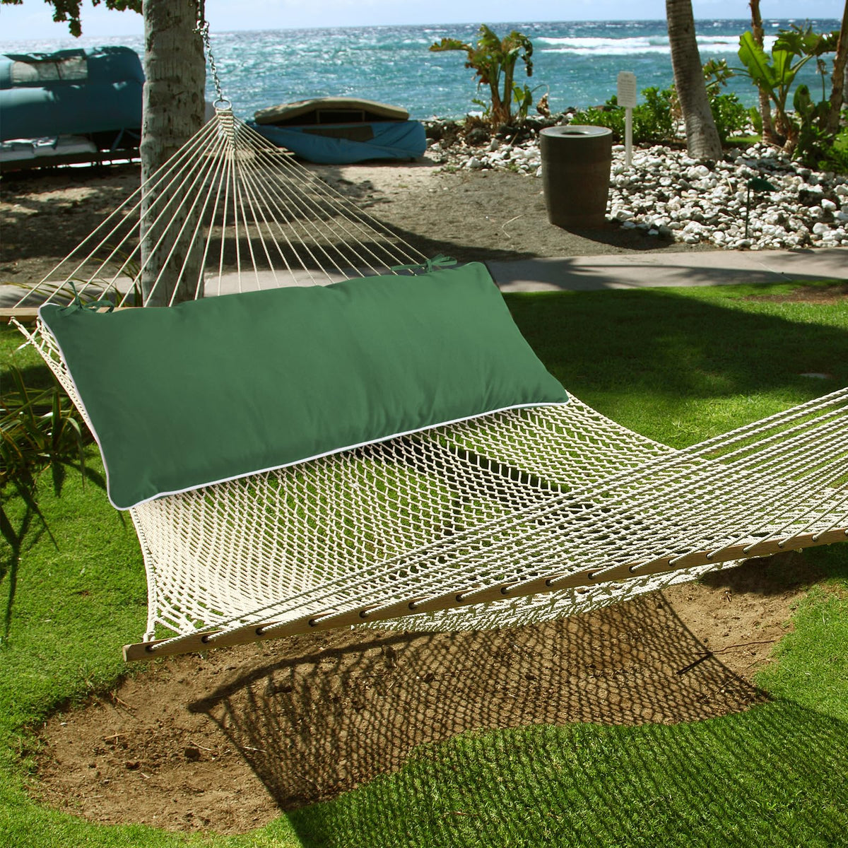 Maphissus cushion adds coziness to your hammock setup