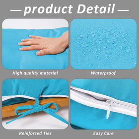 Maphissus polyester hammock pillow provides plush support for naps.
