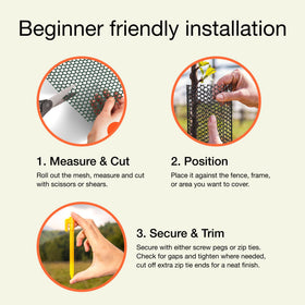 MAPORCH 2-pack garden fence packaging view shows value and portability.