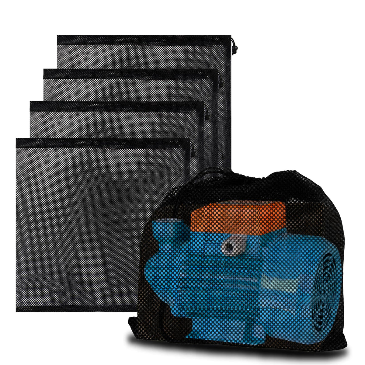 MAQIHAN 4Pcs pump barrier bag protects pond pumps from debris and clogs