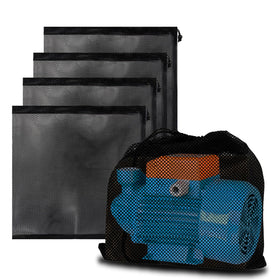 MAQIHAN 4Pcs pump barrier bag protects pond pumps from debris and clogs