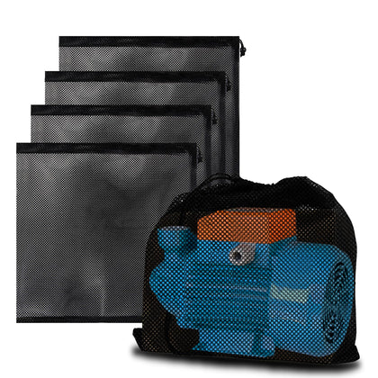 MAQIHAN 4Pcs pump barrier bag protects pond pumps from debris and clogs