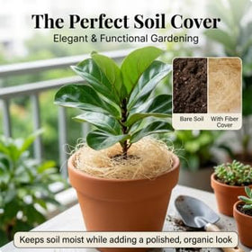MAQIHAN coconut fiber for bonsai care supports healthy root airflow.
