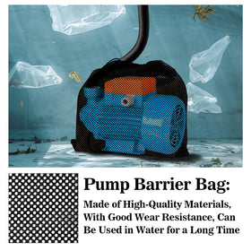 MAQIHAN barrier bag supports easy maintenance in water features