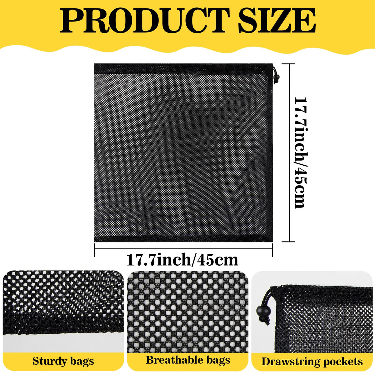 MAQIHAN pump barrier bag with adjustable drawstring fits different pump sizes