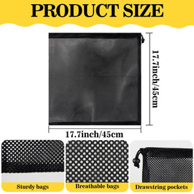 MAQIHAN pump barrier bag with adjustable drawstring fits different pump sizes