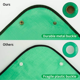 MAQIHAN mat with metal corner buckles for secure, stable repotting workflow.
