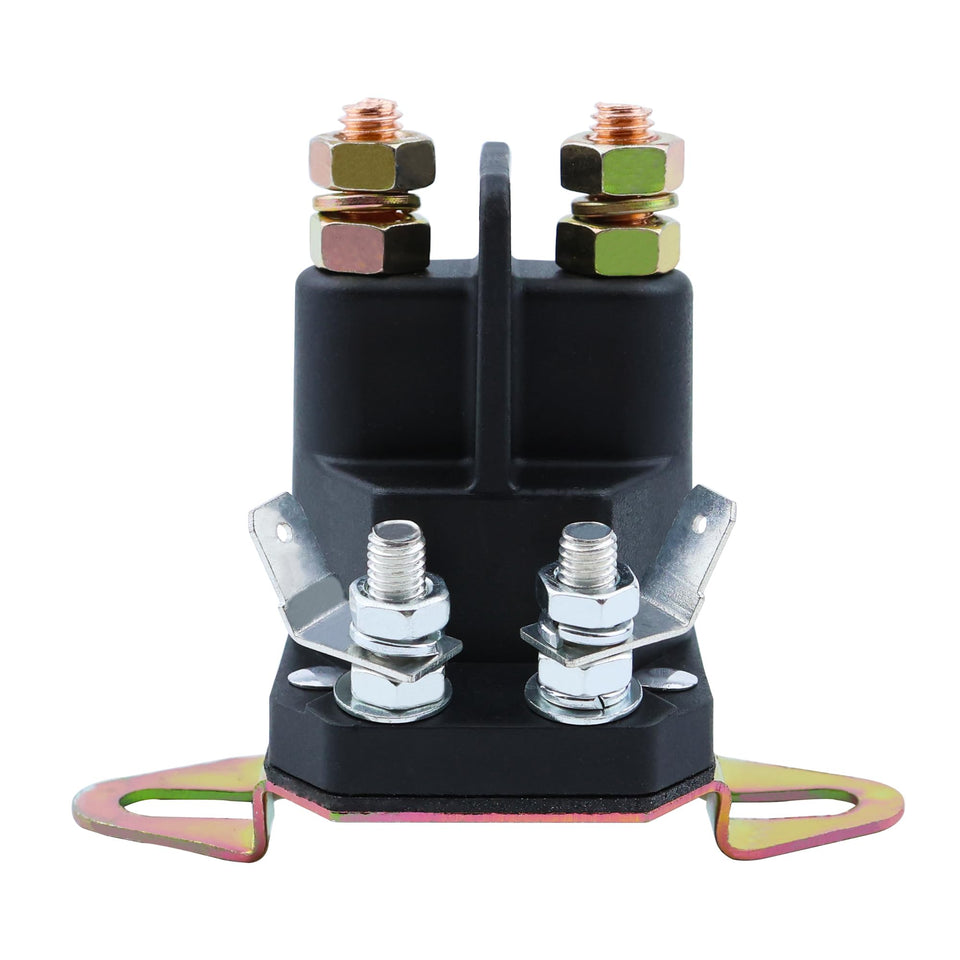 MAQIMA 117-1197 starter solenoid top view showing four terminals.