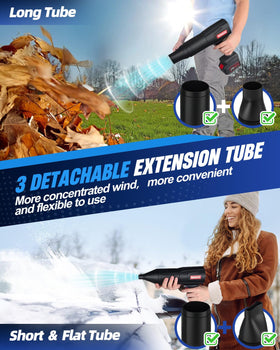 Maraiss cordless leaf blower with brushless motor for efficient debris removal.
