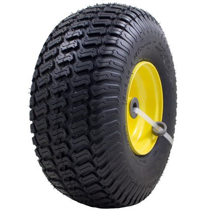 MARASTAR 21426 front tire and wheel assembly with tubeless design for John Deere mowers; easy install.