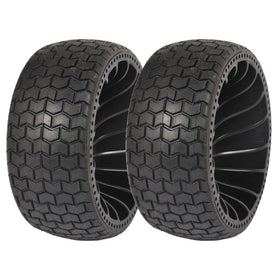 MARASTAR 31426 flat-free tire-wheel assembly for front mower tires, maintenance-free.