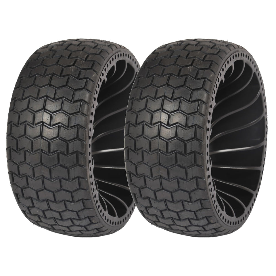 MARASTAR 31426 flat-free tire-wheel assembly for front mower tires, maintenance-free.