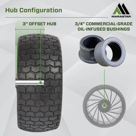 MARASTAR 31426 oil-infused-bushings emphasize durable, smooth operation.