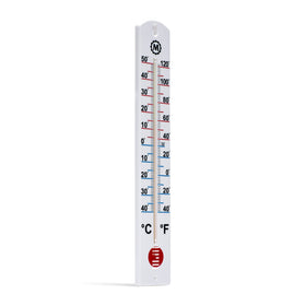 MARATHON BA030001 vertical thermometer with large outdoor readings for easy visibility.