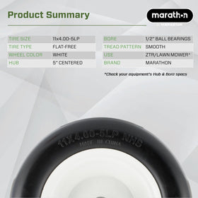 Significantly lighter than competing solid tires for easier handling.