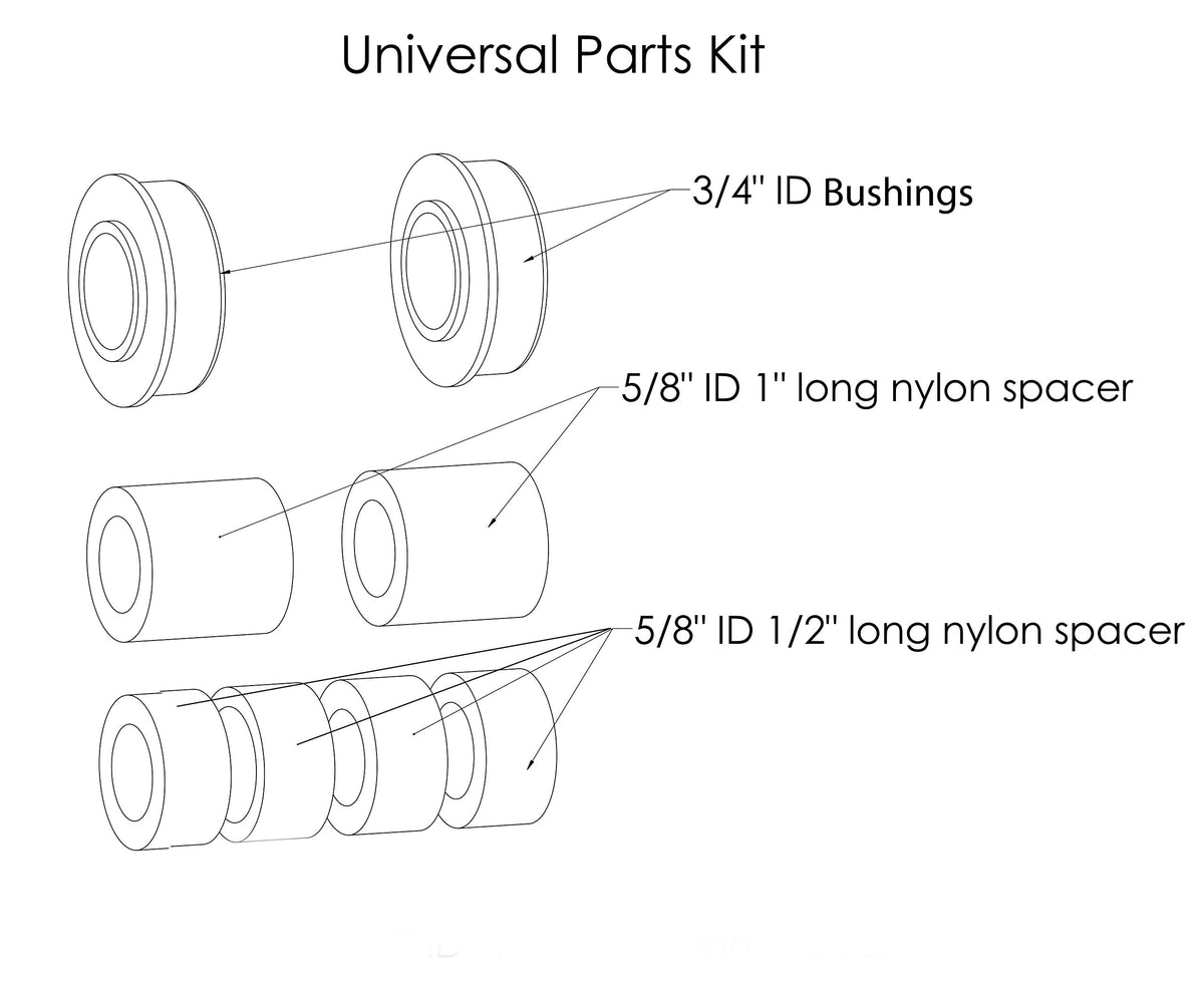 Marathon universal-fit tire installed on wheelbarrow in action