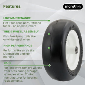 Fits many zero-turn mowers, simplifying replacement tasks.